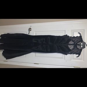 Black mermaid dress